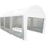 Zijpanelen Event Zijpanelen wit voor 3x6 meter paviljoen, 140g/m² polyethyleen, 4 stuks