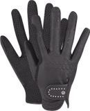 Waldhausen Allround Paardrijhandschoenen Unisex Zwart Polyester Volwassenen