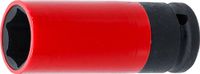 BGS technic BGS Kracht wielmoerDopsleuteldop - voor Tesla Model 3 - 1/2 - 7/8 - Zwart, Rood
