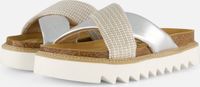 Tamaris Sandalen zilver Synthetisch - Dames - Maat 40