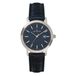 Grovana 5550.1536 Dames Polshorloge Blauw Leer Saffierglas 32mm