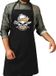 Bellatio Decorations Grill Reaper Barbecue Schort / Keukenschort Zwart voor Heren