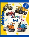 Vehicles Coloring Book For Kids