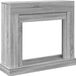 vidaXL Haardombouw - 100x30x87,5 cm - Bewerkt Hout - Grijs Sonoma Eikenkleur