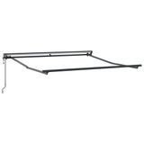 vidaXL Electric Awning Frame 3 x 2.5 m Grey
