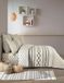 Nuit Des Rêves Elegant Ranforce Double Quilt Cover Set (200x200 cm), 100% katoen, crème en zwart, 2 kussenslopen (80 x 80 cm), machinewasbaar, stijlvol en comfortabel