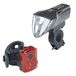 PROPHETE Led-verlichtingsset voor fiets, 70 lux, koplamp met OSRAM leds, USB-C oplaadbaar, StVZO-goedgekeurd, montage zonder gereedschap, waterdicht conform IPX4
