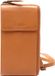 Esquire Leren Portemonnee Telefoontasje Peru Phone Wallet Bag Cognac Lichtbruin
