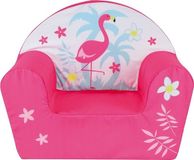 Fun Flamingo Fauteuil Flower - Roze - Polyester