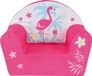 Fun Flamingo Fauteuil Flower - Roze - Polyester