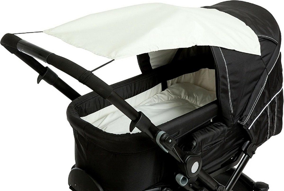 Altabebe Zonnezeil beige - UV-bescherming voor kinderwagen/buggy's