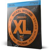 D'Addario EXL160 Basgitaar Snaren - Medium 50-105