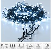 Merkloos Kerstverlichting 120 LED - Wit - 9m - Buiten/Binnen - Timer