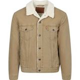 Levi's Sherpa Veste Camel - Taille M - Hommes - Veste intermédiaire