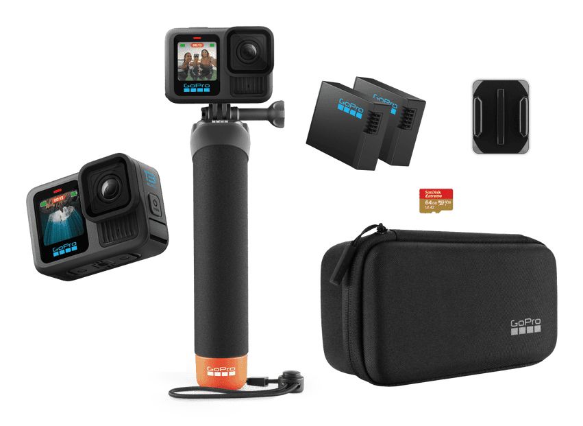 GoPro HERO13 Black Action Camera - Accessory Bundle