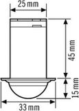 ESYLUX Compacte Mini Bewegingsschakelaar (Compleet) - EP10426025 - E36BX