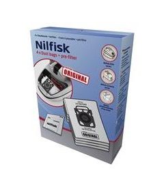 Nilfisk 107407940 Stofzuigerzakken - 4 stuks