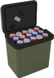 Auronic Koelbox Elektrisch 12V en 230 volt - 25L - Camping Koelkast - Auto - Koelen en Verwarmen - Frigobox - Groen