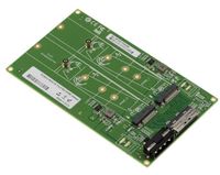 KALEA-INFORMATIQUE Gen 5.0-adapter voor 2 SSD's M2 PCIe NVMe M Key naar MCIO 8i - Doorvoersnelheid 32 GB
