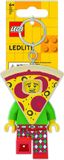 Lannoo Graphics LEGO Lichtgevende sleutelhanger - Pizza guy