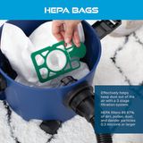 Numatic Sacs en non-tissé pour aspirateur Invincible/Henry NVM-1Ch Accessoires aspirateur