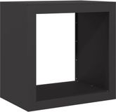 vidaXL Haardhoutrek 60x40x60 cm staal zwart