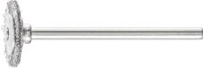 PFERD brosse ronde mini RBU 1602/3 ST 0,10 D16xB2xL3 mm