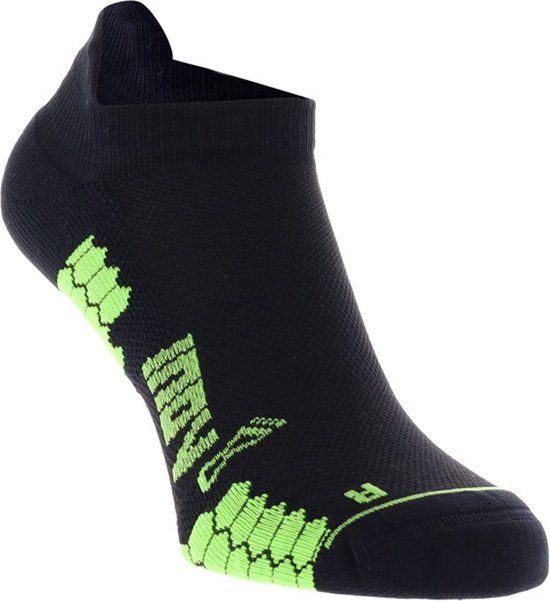 inov-8 Trailfly Low Running Socks - Black/Green - Unisex - Size 38-40