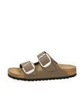 Birkenstock Arizona Big Buckle Birkibuc Sandalen - Vrouwen - Bruin - Maat 41