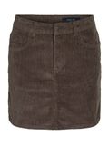 Noisy may Rok Nmcord Yolanda Mw Skirt Noos 27037971 Chocolate Brown Dames Maat - XL