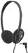 Monacor MD-302 Casque filaire Bandeau Musique Noir
