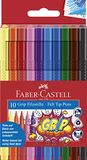 FABER-CASTELL Grip Colour Marker-set, 10 viltstiften