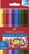 FABER-CASTELL Grip Colour Marker-set, 10 viltstiften