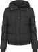 Urban Classics Hooded Puffer Kinder Jacket Zwart