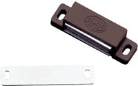 Amig - Set van 2 magnetische sluitingen model 10, bruine afwerking