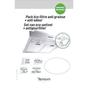 Temium Temium Eco Filter Pack Anti-vet En Anti Geur Universeel En Snijdbaar