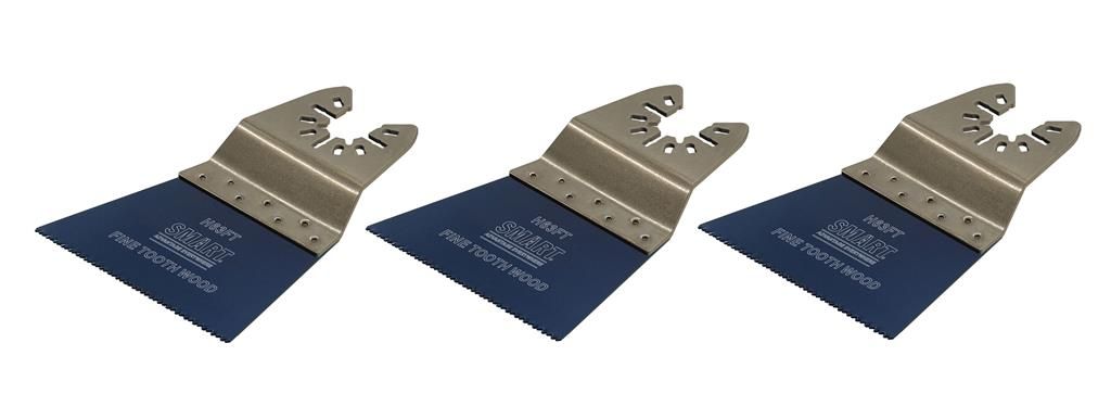 Smart Multitool Zaagblad Fijntandig - Hout/Plastic - 63x42mm - 3 stuks