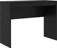 vidaXL Bureau Zwart Eiken 100 x 40 x 76 cm