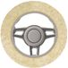 Walser Lamsvel Stuurwielhoes Auto - Universele stuurwielbeschermer, Beige