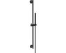Wiesbaden UniMatch Glijstangset met Staafhanddouche 150 cm - Noir mat