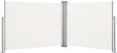 vidaXL - Pare-vent - rétractable - 140x1000 cm - crème