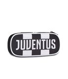 Seven Round Plus Juventus pennenetui, zwart