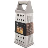 Merkloos / Sans marque Blok Keuken rasp met 4 snijkanten 20 cm