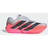 ADIDAS PERFORMANCE Sportschoen 'Adizero Dropset Pro' antraciet / lichtgrijs / neonrood