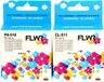 FLWR - Cartouches / Canon PG-510/CL-511 Multipack / Noir et Couleur