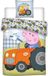Peppa Max-Fashion Kft. Baby Peppa Pig dekbedovertrekje 100 X 135 cm + 1 sloop 40 X 60 cm