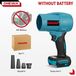 StarTech Accu-turboblazer Bladblazer en sneeuwblazer - 3500 W - Borstelloze motor - 350 m/s - 3 standen - Zonder accu - Compatibel met 18 V accu's