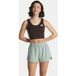 adidas dames Train Essentials 3-Stripes Cropped Tank Top Shirt, Aurora Coffee/white, S