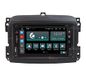 Op Fiat 500L Old DVD Android GPS Bluetooth WiFi Dab USB Full HD Touchscreen Display 6.2" Easyconnect Processor 8core Stembediening