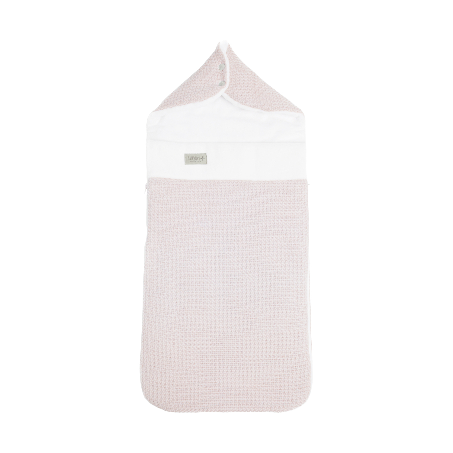 Bamboom Iglo Mini Soft Stone Voetenzak Roze